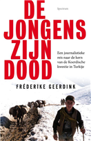 De cover van mijn boek 'De jongens zijn dood'.